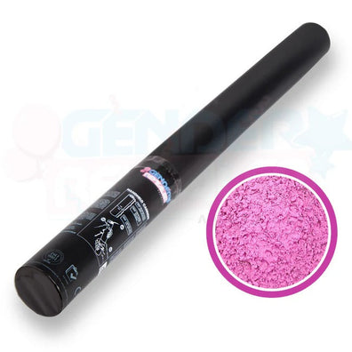 Carton 25 - Gender Revealer Handheld Cannon 60 cm - FX Powder - Pink