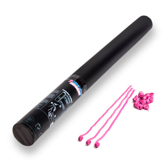 Gender Revealer Handheld Cannon 60 cm - Paper Streamers - Pink