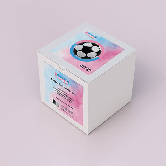 Gender Revealer Soccer Ball Reveal Set